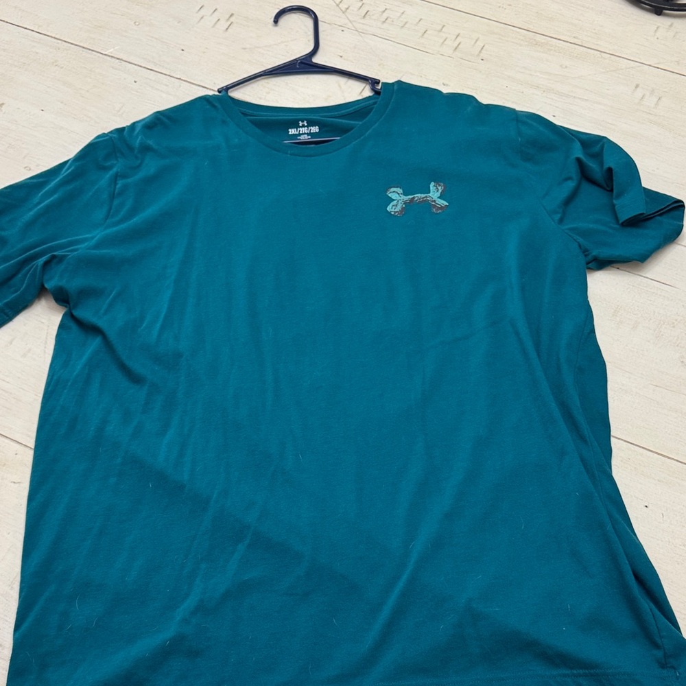 Teal Short Sleeve Men's Shirt